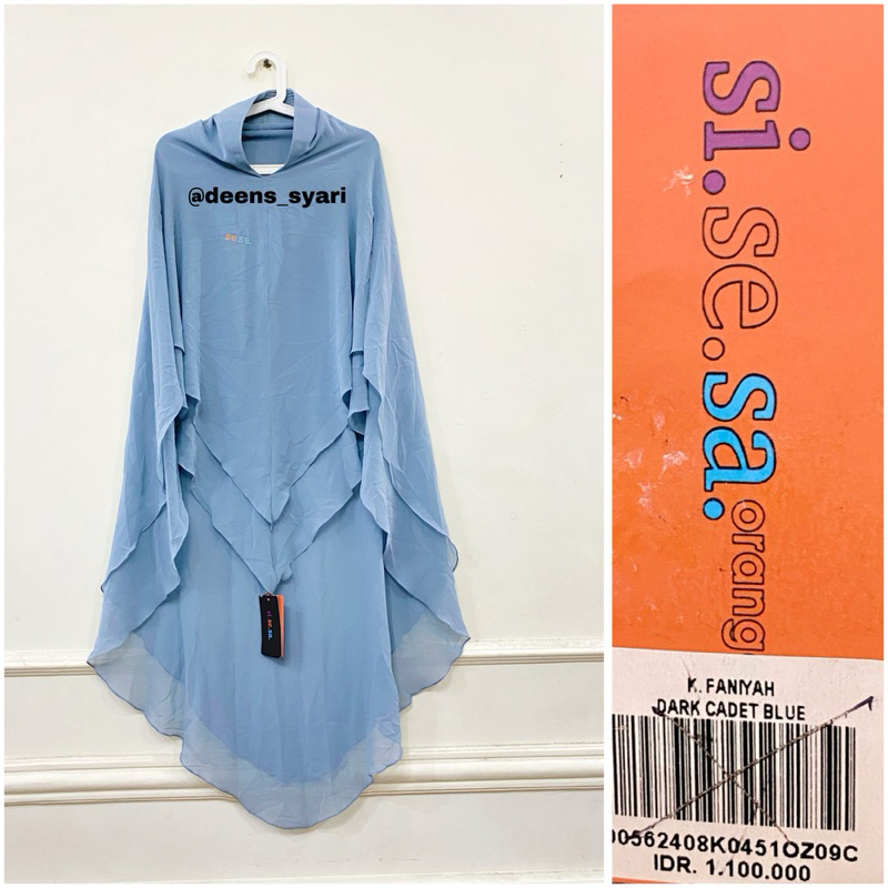 sisesa Khimar cadet blue