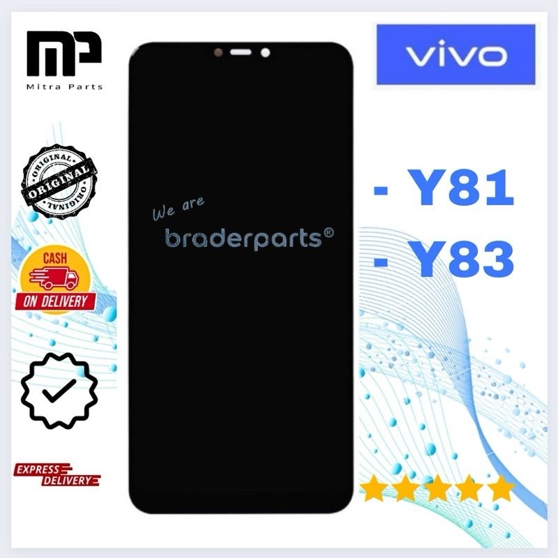 LCD TOUCHSCREEN VIVO Y81 / Y83 OEM 100 % ORIGINAL BRADERPARTS