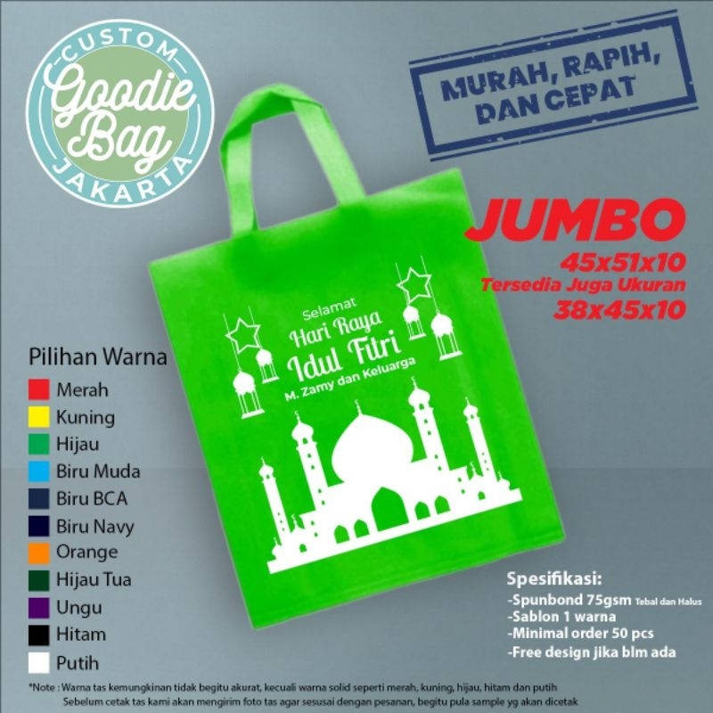 

Goodiebag Lipat Samping Jumbo