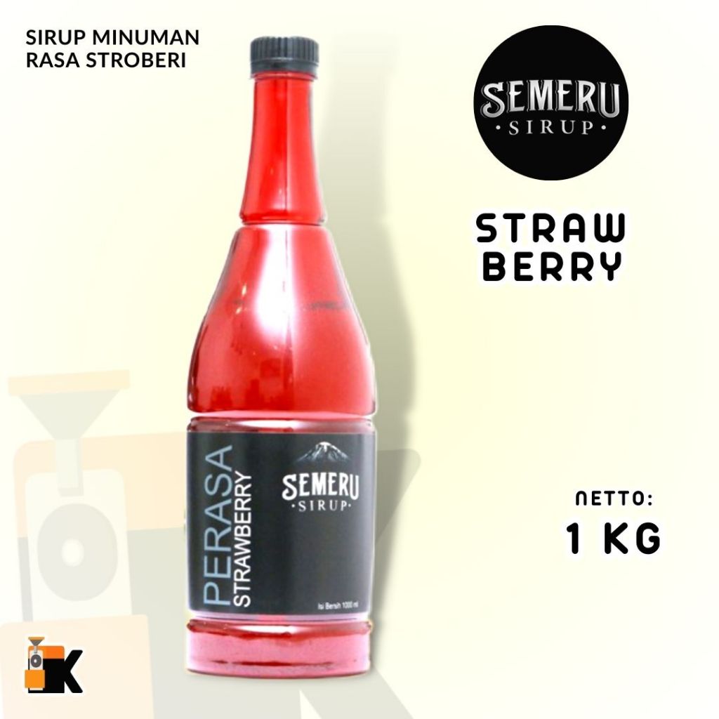 

Kieta Roastery - Syrup Semeru Strawberry 1100ml