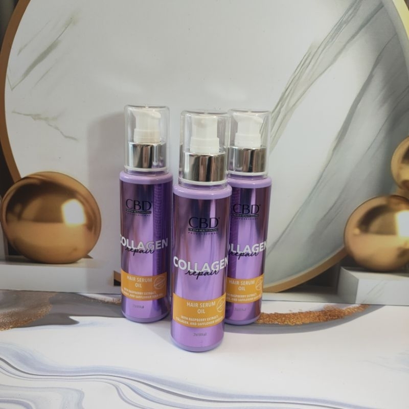 CBD COLLAGEN REPAIR HAIR SERUM OIL