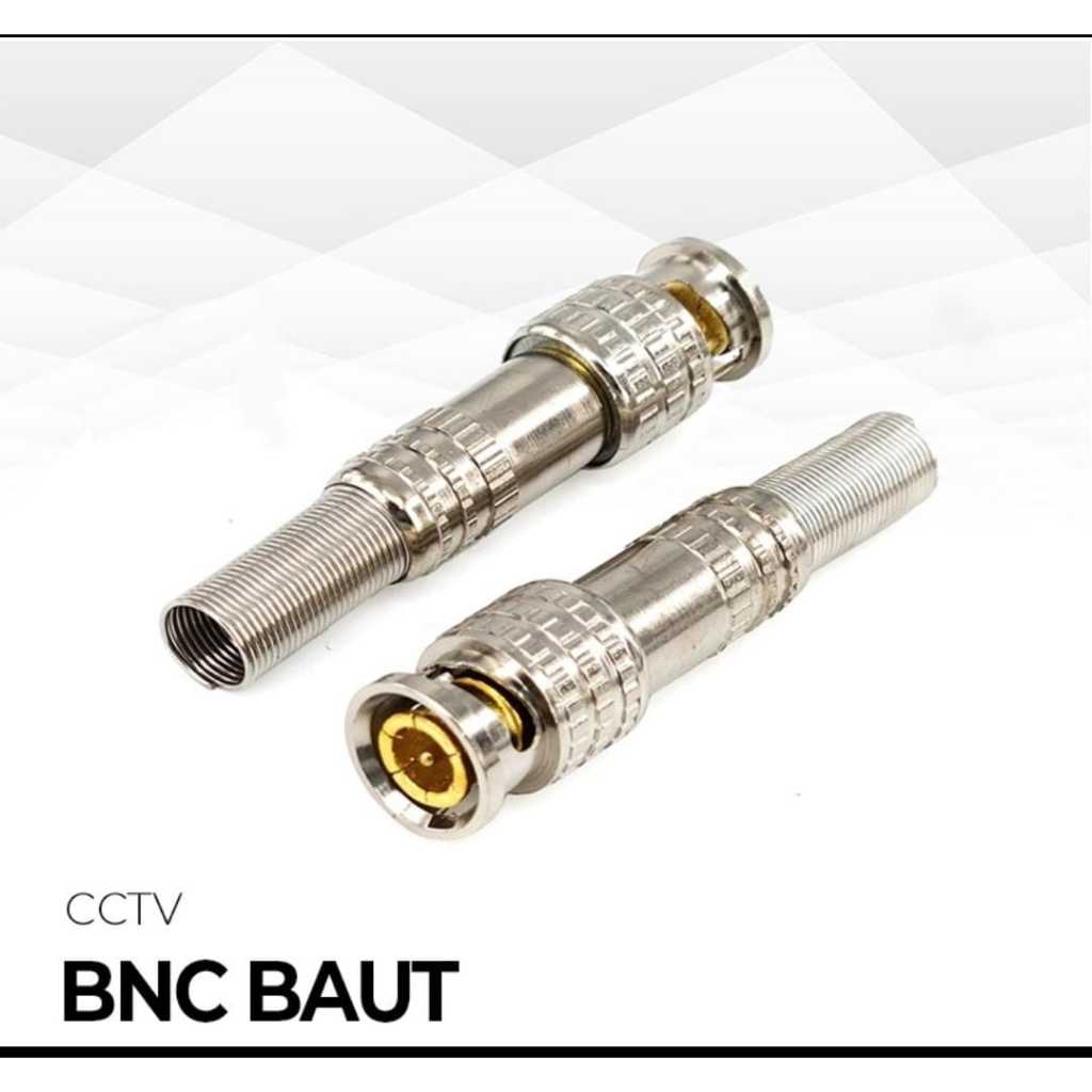 Connector bnc baut cctv