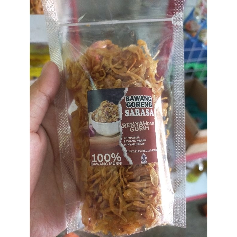 

bawang goreng sarasa pouch