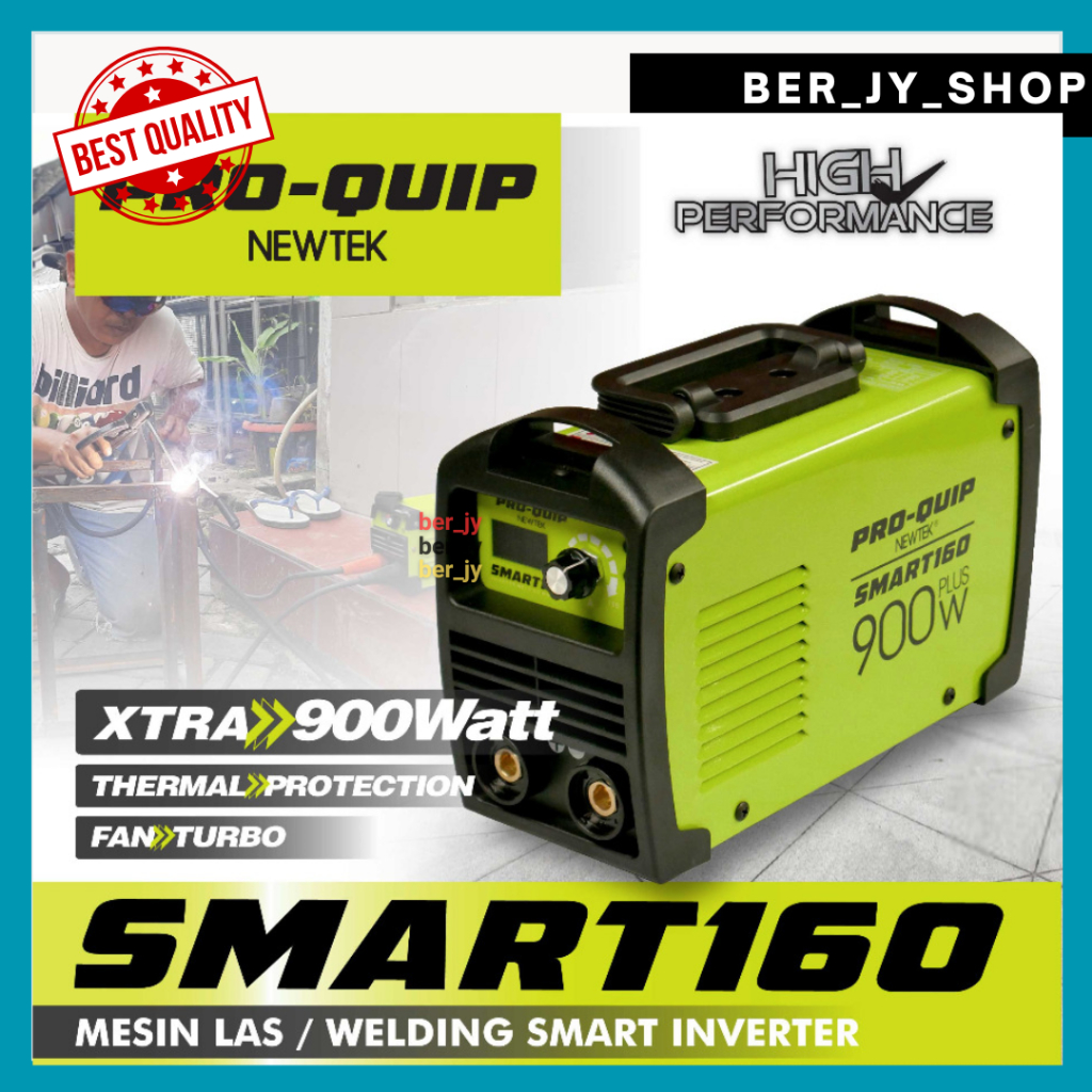 SMART160 - Mesin Travo Las Listrik Inverter 900watt 900 watt 160A PROQUIP PRO QUIP SMART 160 SMART12