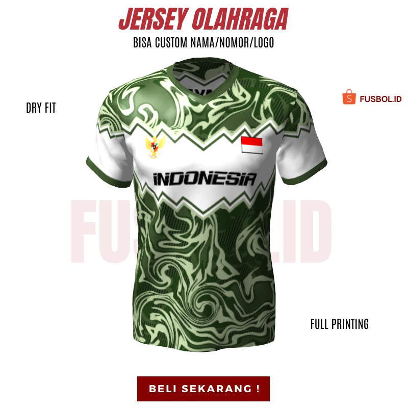 Kaos Jersey Futsal Badminton Volly ftsl426 - Kaos Jersey Bola Custom Free Desain Bebas Sesukamu