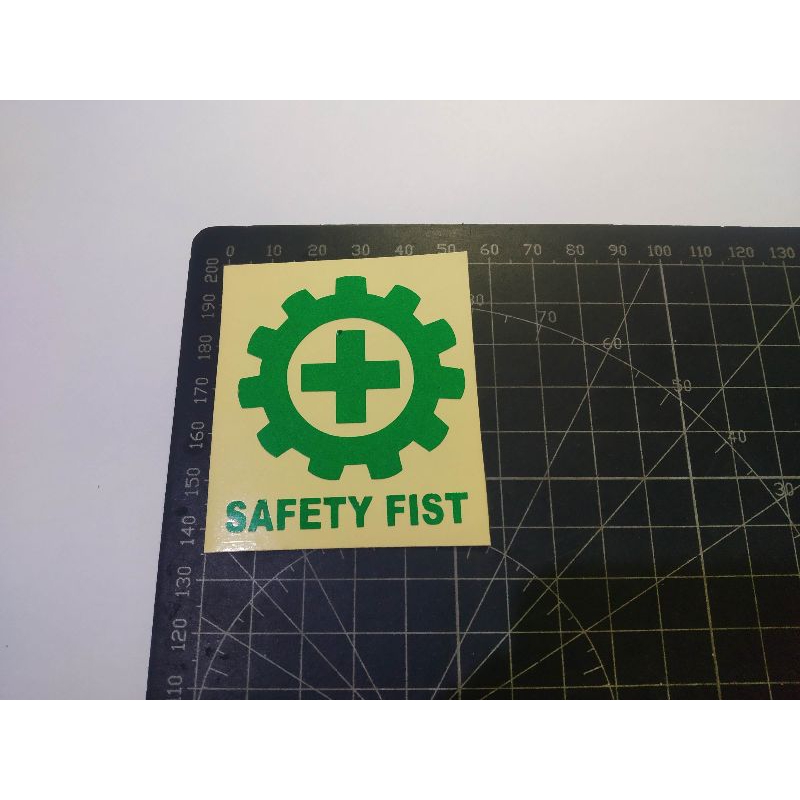

stiker k3 safety first