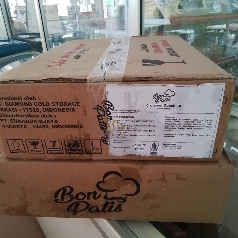 

Bonpatis Croissant Mix butter 50gr 120 pcs