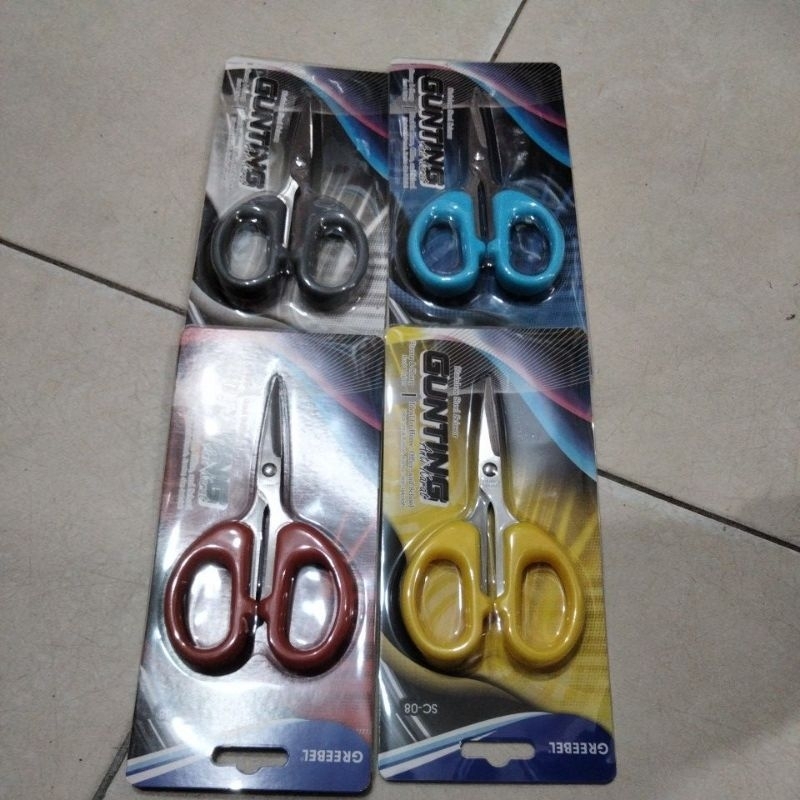 

Gunting stainless greebel anti karat SC-08