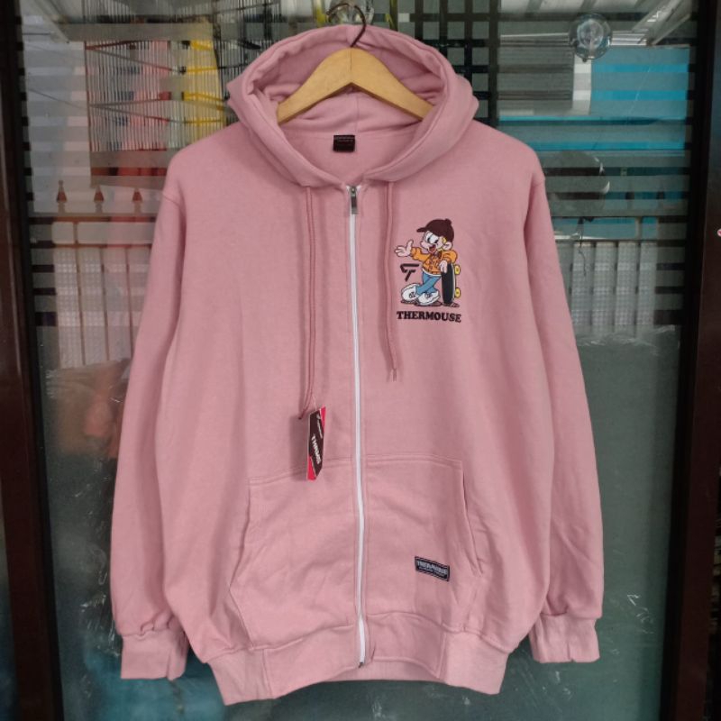 SWEATER HOODIE ZIPER UNDERCUT ORIGINAL