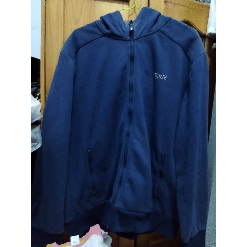 jaket hoodie tebal brand EXR