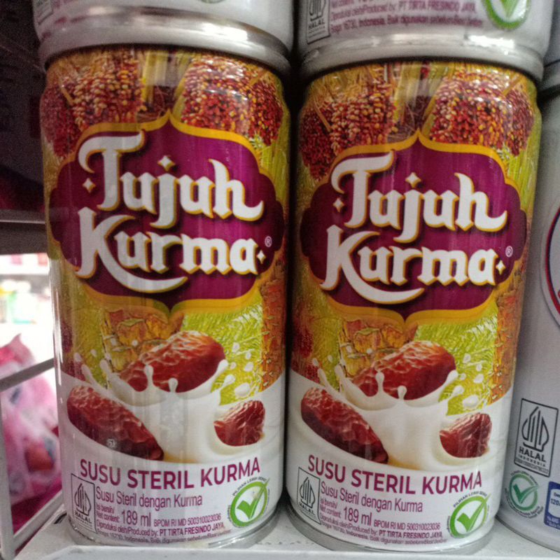 

Tujuh Kurma Susu Steril 189ml