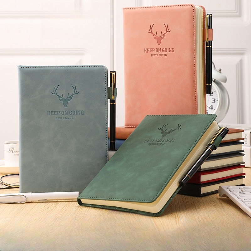 

Buku Agenda Catatan Kerja Meeting Planner NoteBook Notepad Diary Binder Cover Kulit A5
