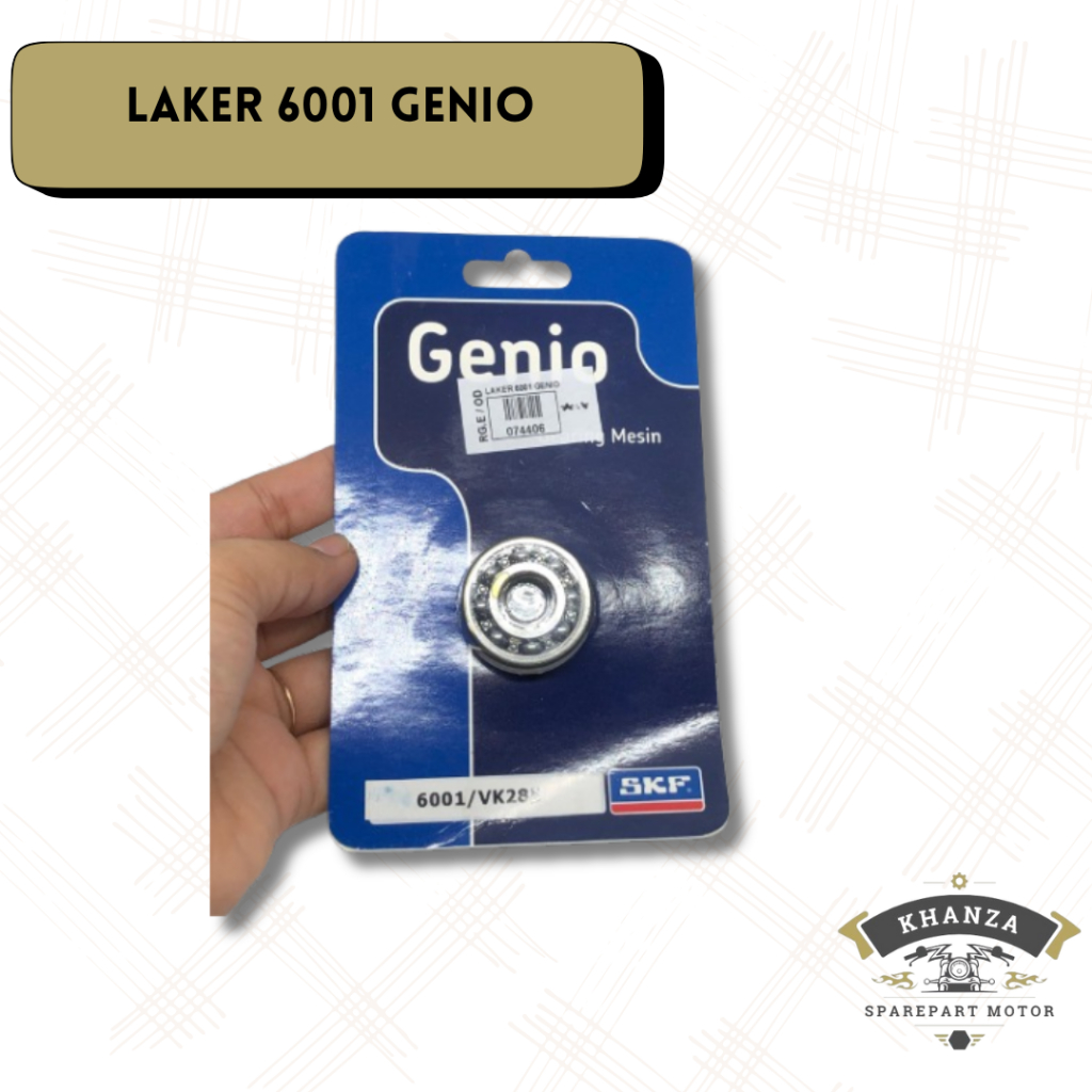 GENIO Bantalan Roda 6001 || Laker Laher 6001