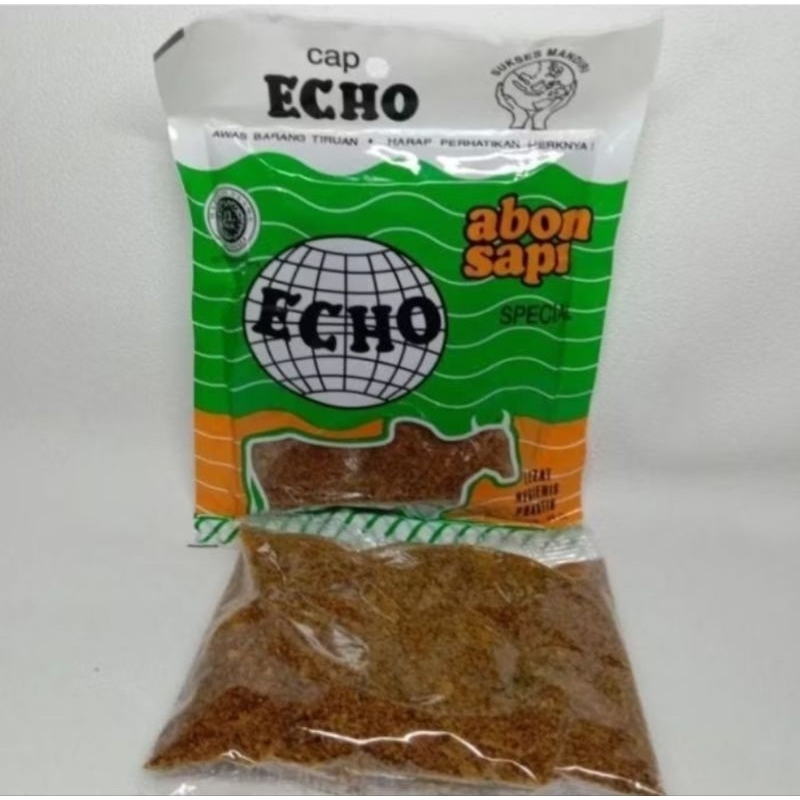 

Cap Echo Abon Sapi 65 Gram