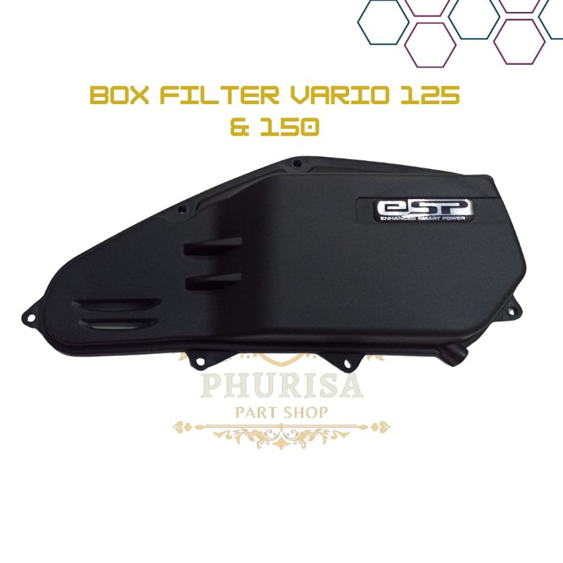 COVER BOX FILTER VARIO 150 VARIO 125 MODEL SLIM PENUTUP BOX FILTER SLIM VARIO 125 150 FREE ESP