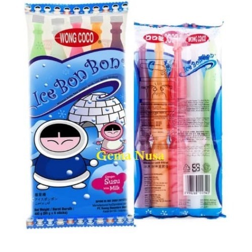 

WONG COCO ICE BON BON ISI 5X85 ml SUEGERR