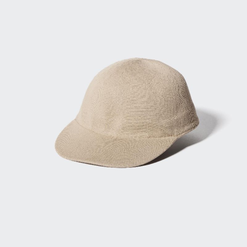 Sale Uniqlo Topi Knit UV Cut Original/Uniqlo Knit Hat Originla