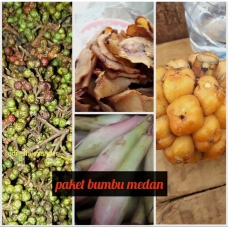 

Paket bumbu medan / bumbu arsik segar