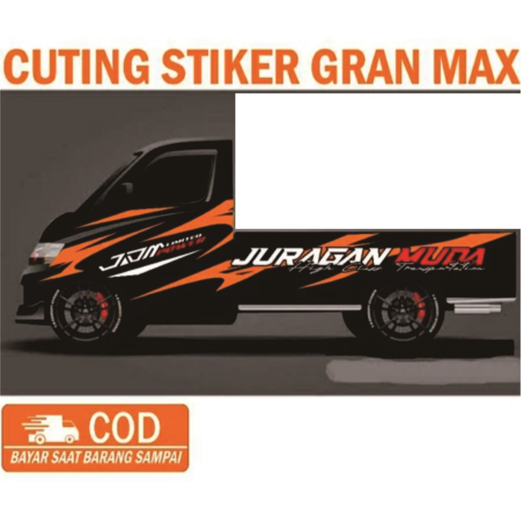 cutting sticker mobil grandmax sticker cutting mobil variasi list body samping mobil sticker cutting