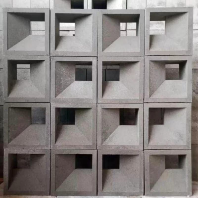 Roster beton roster minimalis abu abu