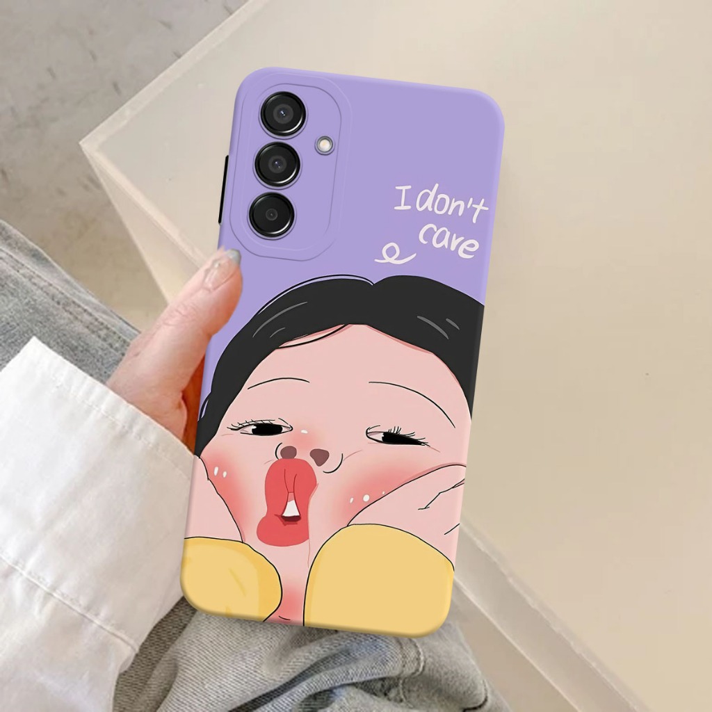 Case Samsung M15 - Samsung A15 karakter - case handphone- fashion case - softcase - hard case - cass