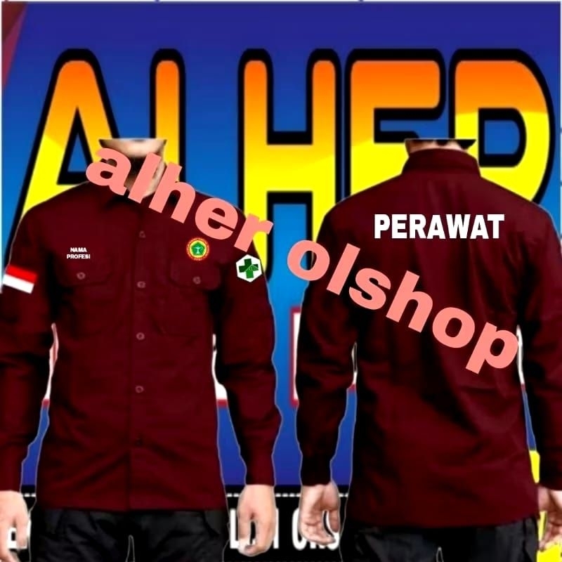 kemeja perawat baju perawat seragam perawat Pdh perawat kemeja kerja perawat baju kerja perawat sera
