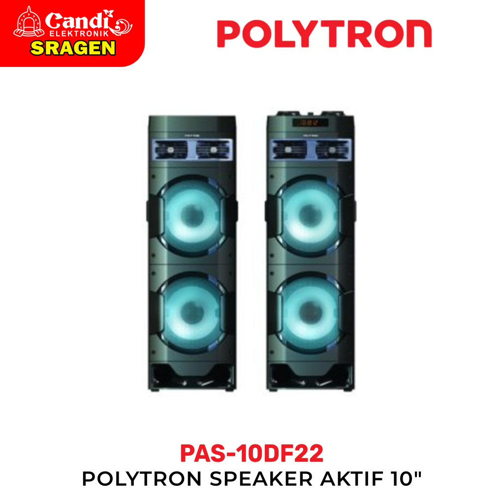 POLYTRON Speaker Aktif 10 Inch PAS-10DF22