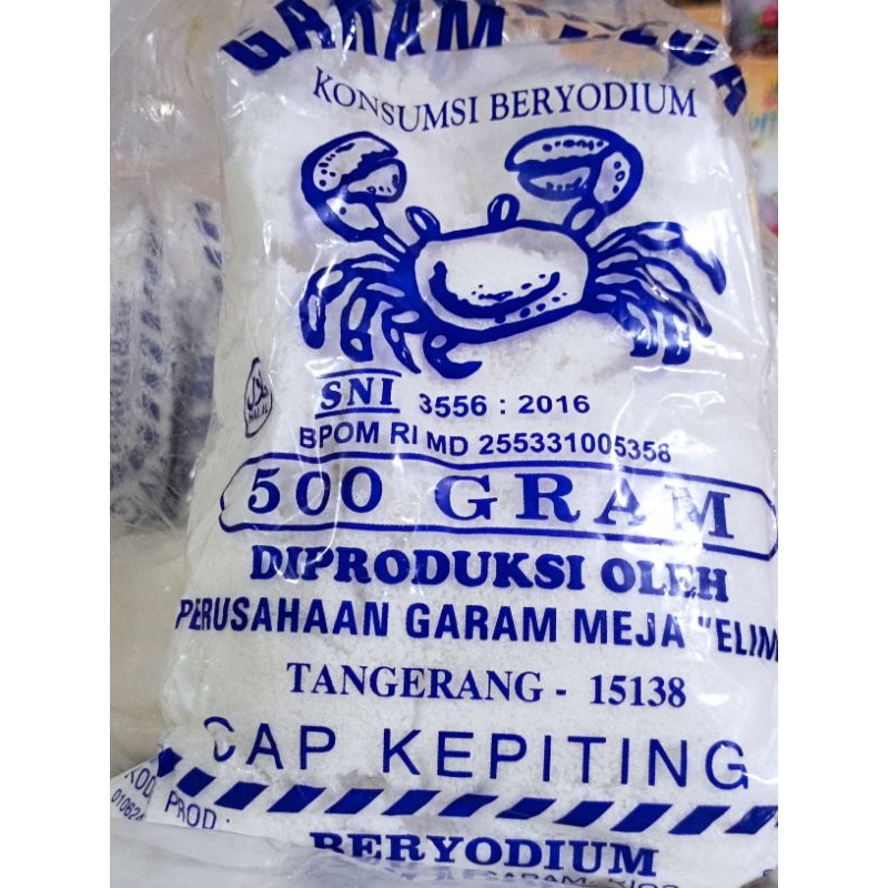 

Garam cap kepiting