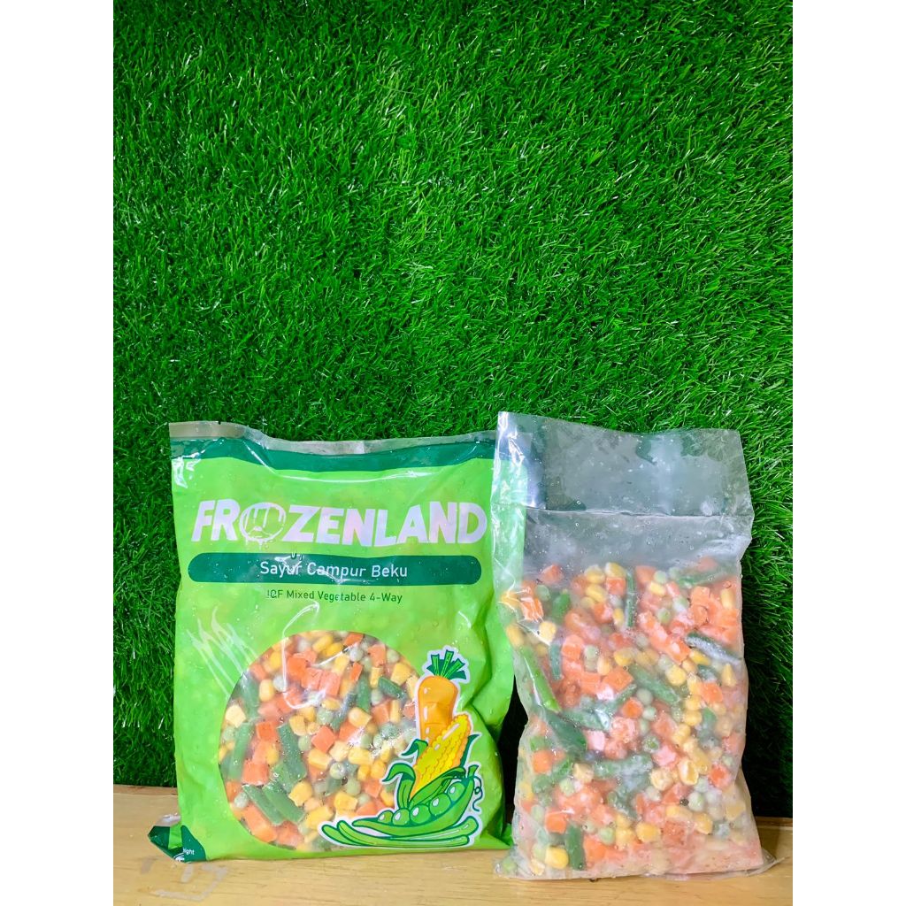 

Mix Vegetable / mix 4 way 1kg/ 500gr