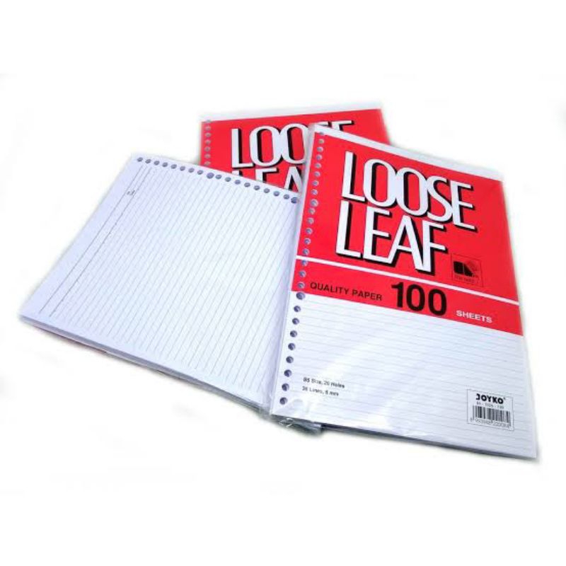 

Kertas file A5 100 lbr Joyko/ kertas binder / loose leaf Kertas File - Kertas Note - Isi Kertas Binder