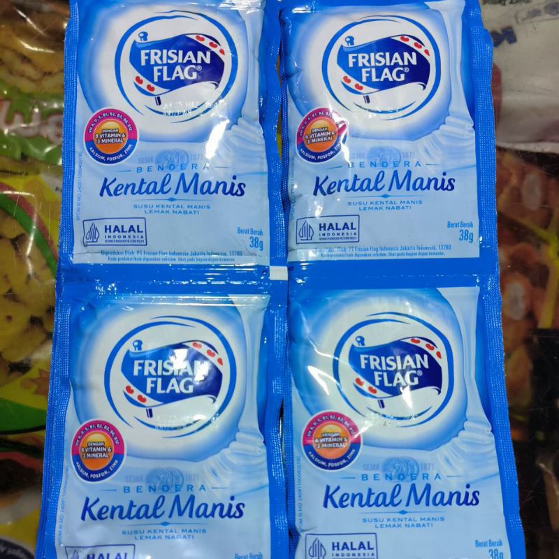 

susu kental manis Frisian flag isi 6pcs
