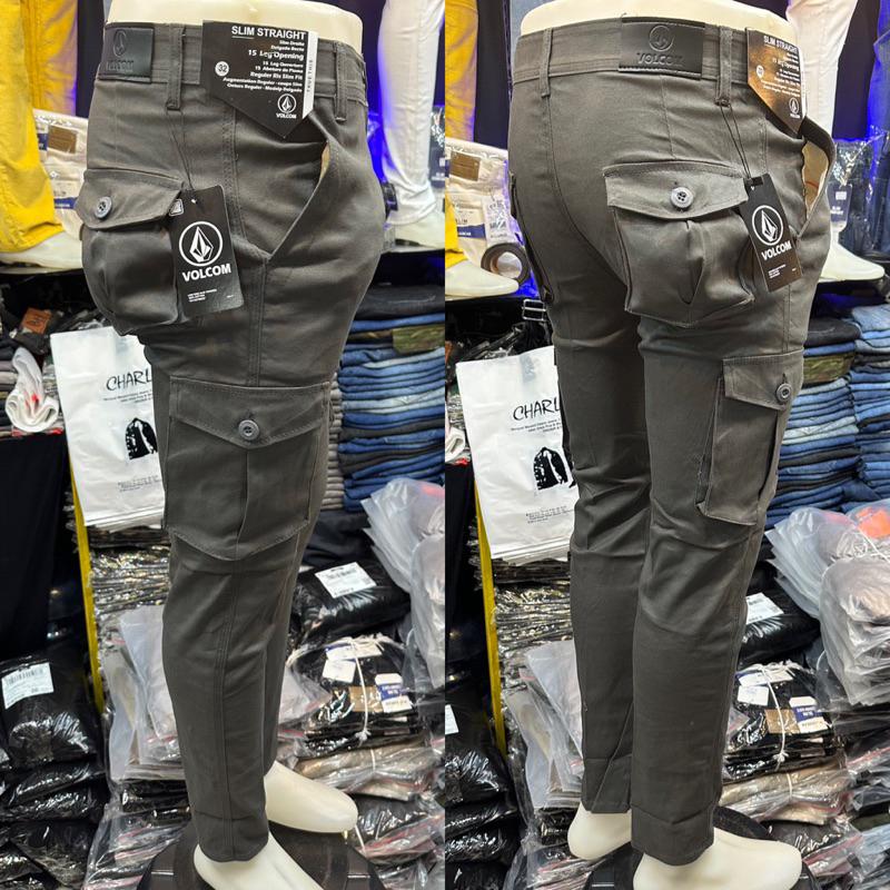Cargo panjang pria slimfit/cargo panjang/cargo panjang pria gombrong/cargo panjang pendek/cargo panj