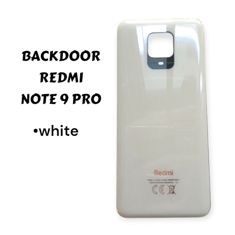 BACKDOOR / CASING REDMI NOTE 9 PRO