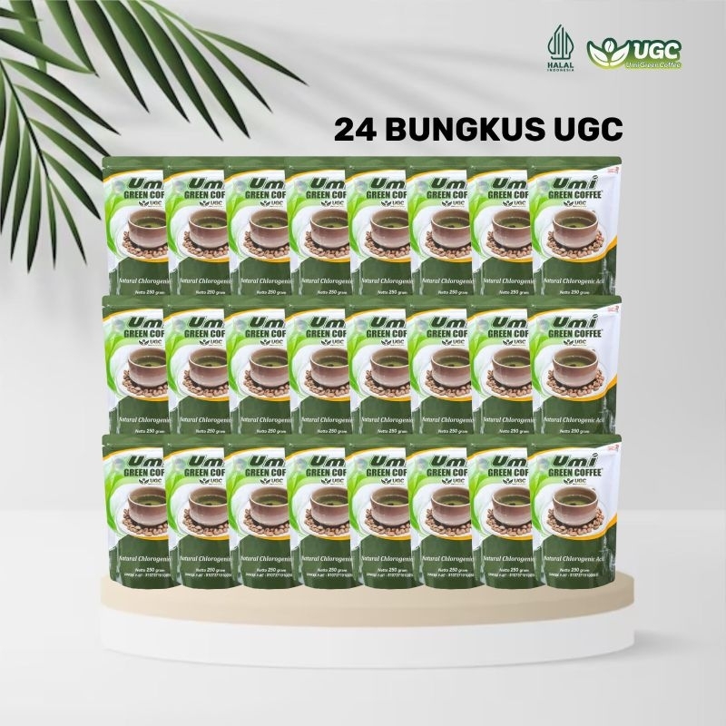 

PEKET 24/PCS UMI GREEN COFFEE (UGC) 100% PELANGSING DAN KESEHATANHERBAL