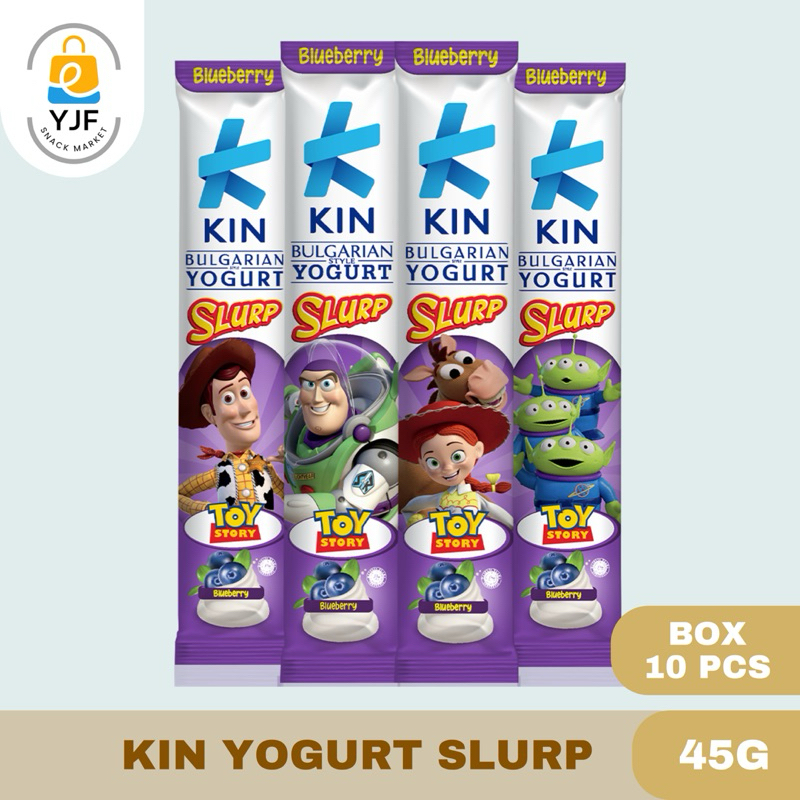 

Kin Bulgarian Yoghurt Slurp BOX / Yoghurt Slurp Kin 45g X 10PCS