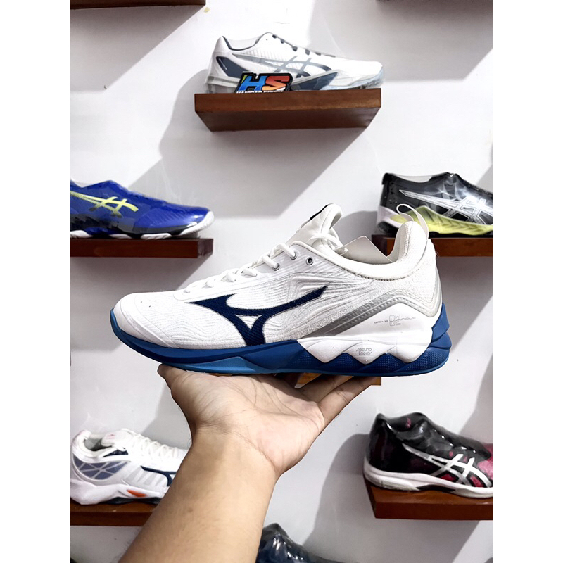 Mizuno Wave Luminous 2 - White Sailor Blue Silver