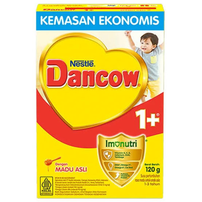 

[TERMURAH] Susu Dancow 1+ / Susu Formula Anak 120gr