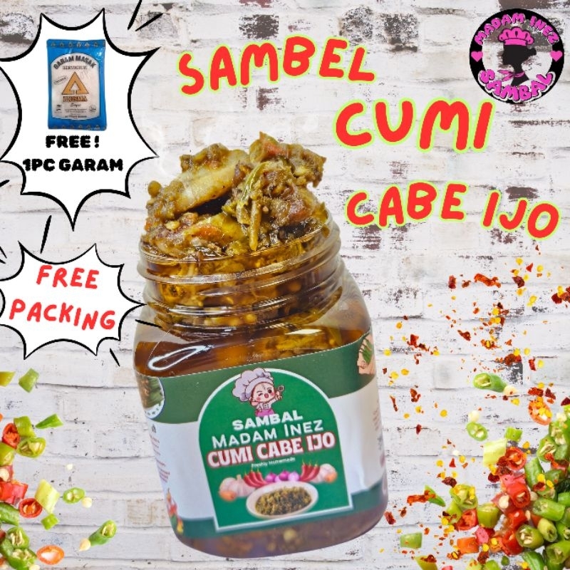 

PROMO SAMBAL BABY CUMI CABE IJO / Sambel enak / Sambel rumahan / Sambel pedas