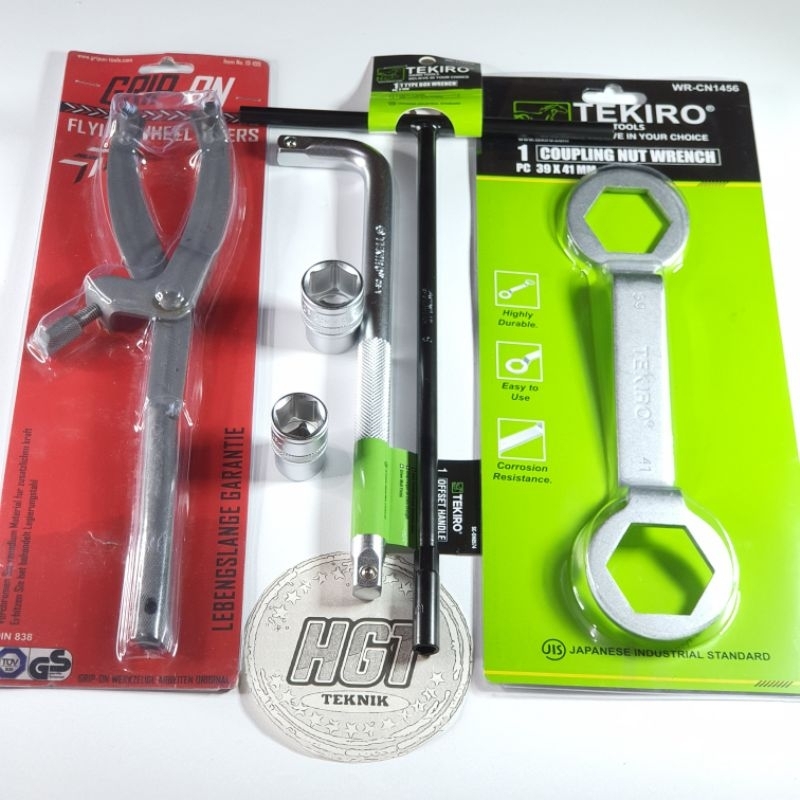 PAKET Kunci Cvt motor metic / paket kunci bongkar Cvt / Treker Cvt / Kunci cvt TEKIRO/Treker GRIP ON