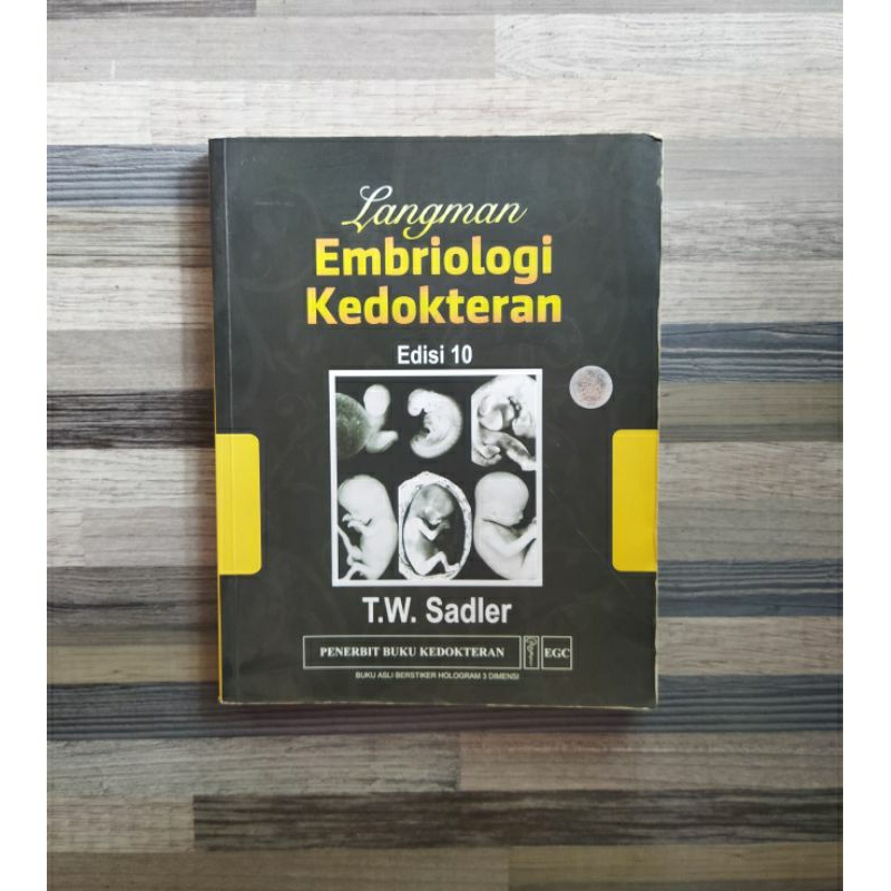 LANGMAN EMBRIOLOGI KEDOKTERAN (ORIGINAL)