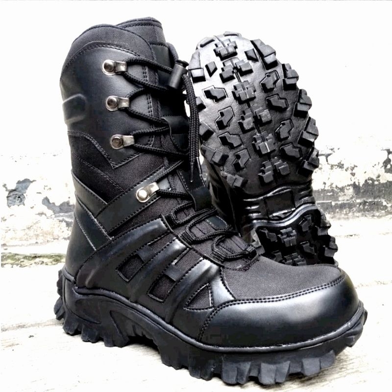Sepatu Pdl dinas kerja lapangan rider Jatah Baru TNI POLRI SECURITY type laras Pdl tni au
