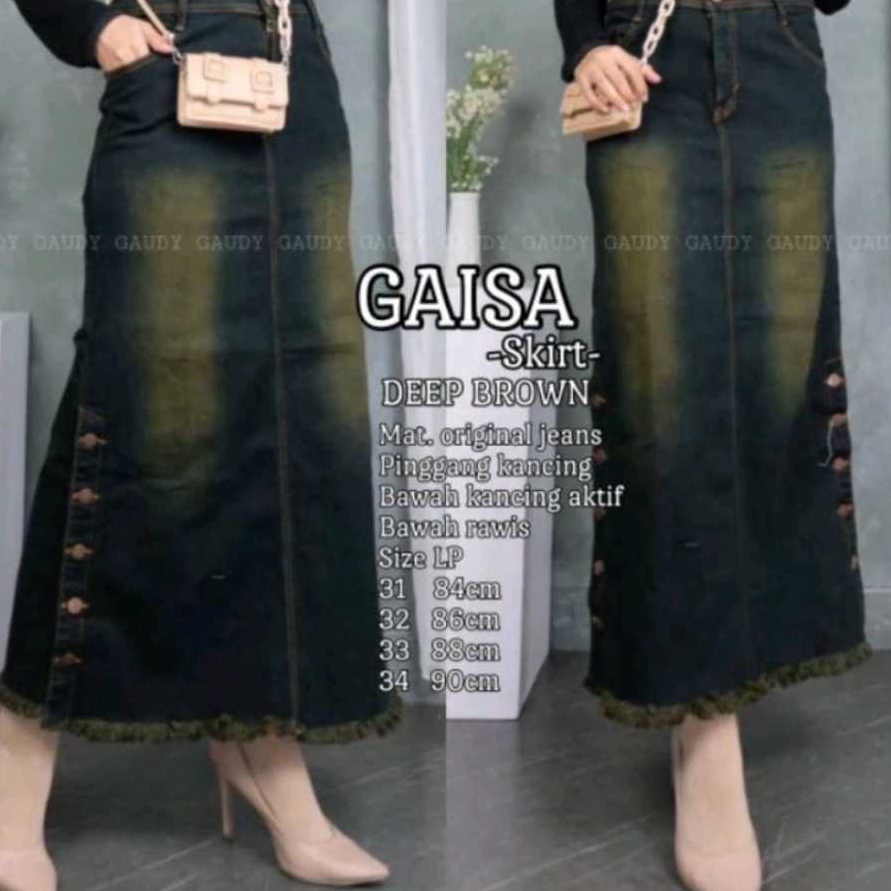 HJ6 Model rok span wanita 224 Model rok batik Bawahan cewek Pakaian wanita Rok wanita A
