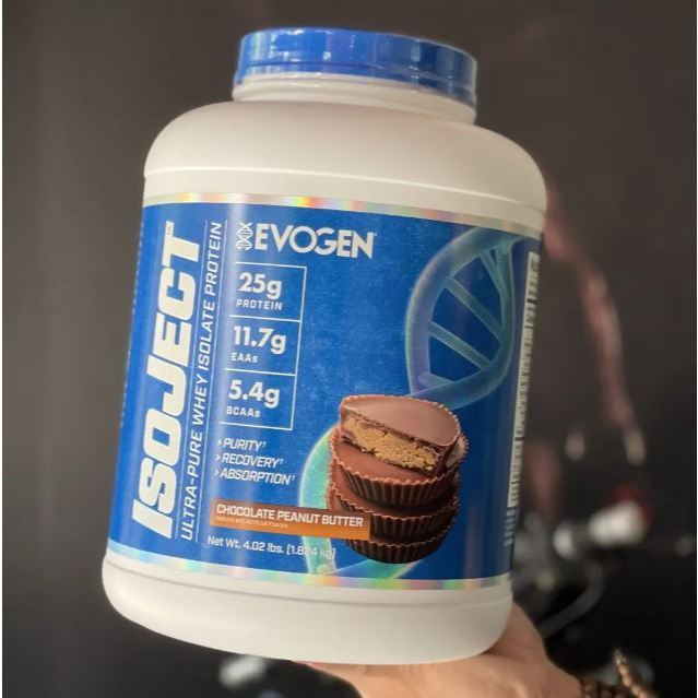 EVOGEN ISOJECT 4lbs Whey Protein Isolate Iso Ject Hany Rambod