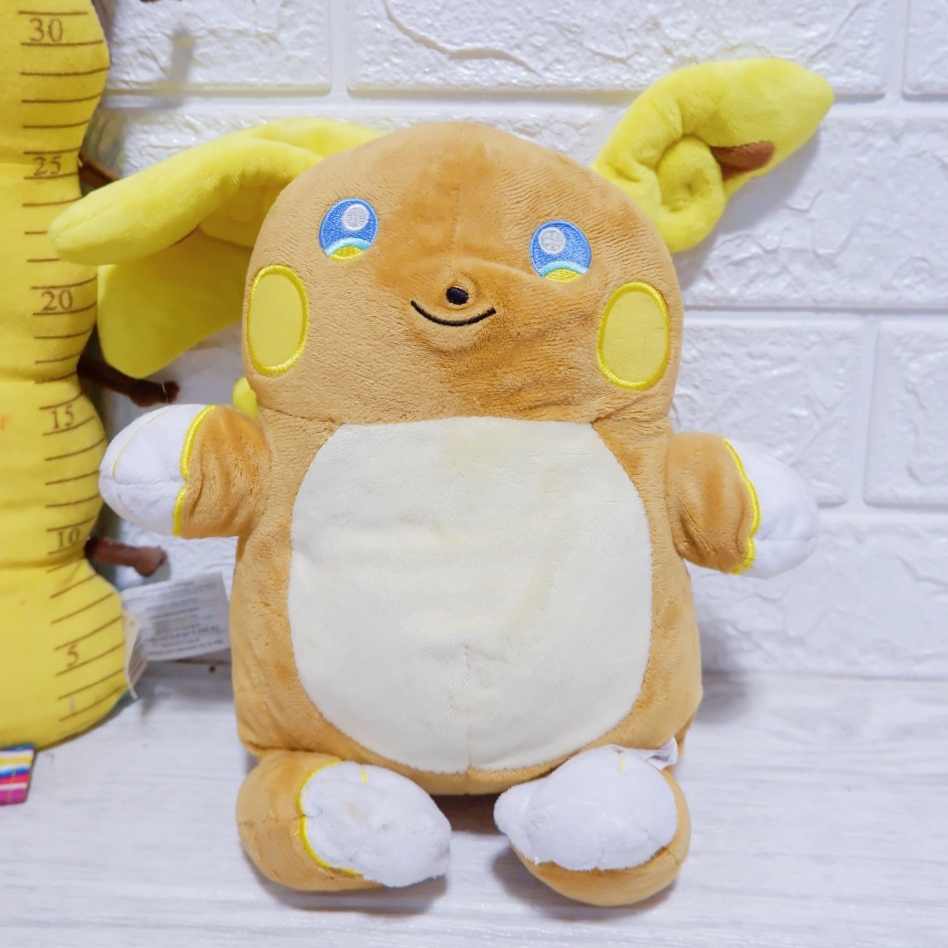 Boneka Pokemon Raichu Ori Tomy Pokemon