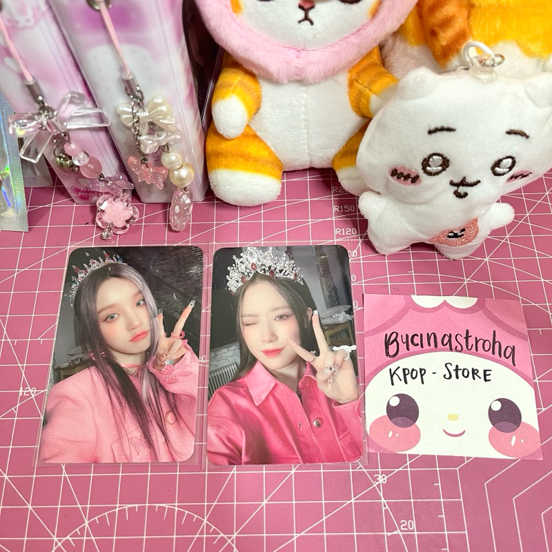 [READY] PC BENEFIT GIDLE - I FEEL POB QUEENCARD - DEAR MY MUSE DMM PHOTOCARD OFFICIAL - MIYEON SHUHU