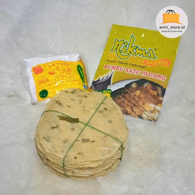 

PAKET KERUPUK KAMANG KABEK (KAMANG 1 IKAT + NIKMA SATE 20GR + VETSIN 50GR) ASLI BUKITTINGGI