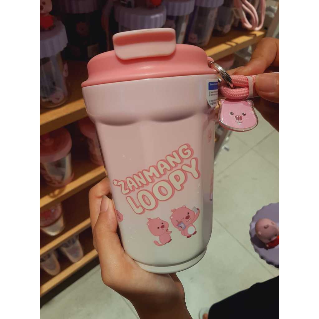 Miniso X Zanmang Loopy Collection Tumbler With Strap 360ml