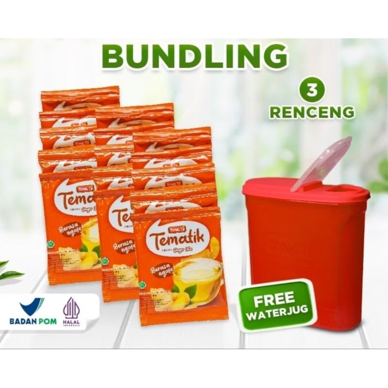 

Bundling Ginger tea Tong Tji, Teh Jahe
