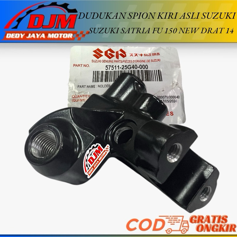 Dudukan Kaca Spion Satria Fu 150 New Drat 14 Original 57511-25G40-000 Dudukan Spion Satria fu new pn