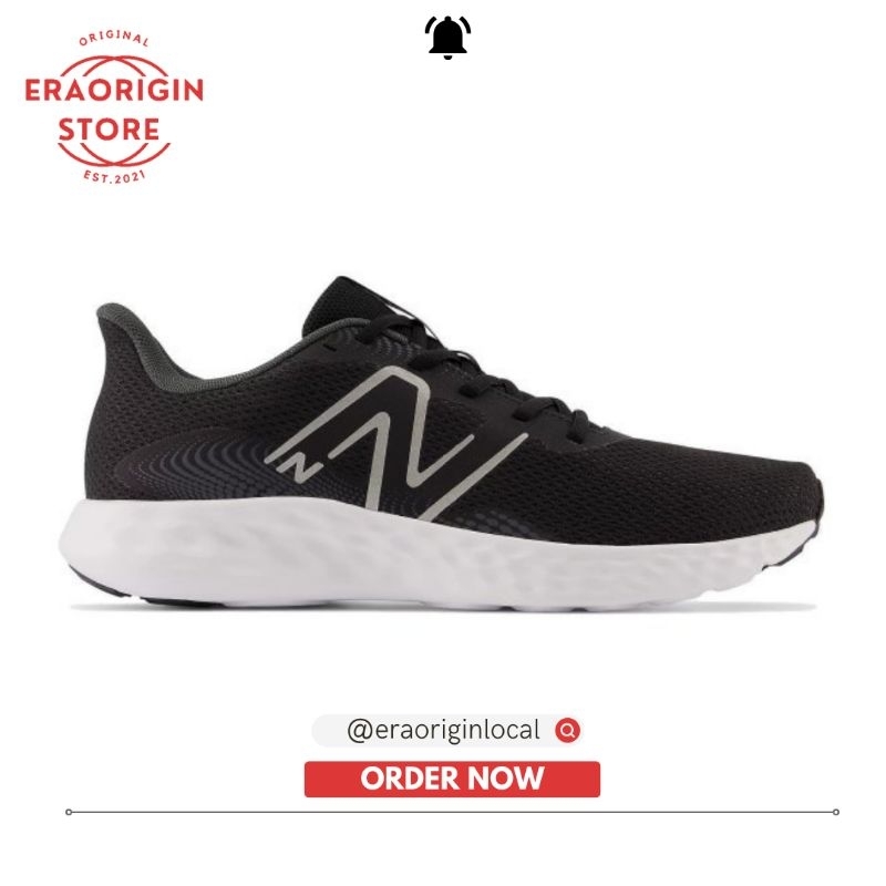 Sepatu Running New Balance 411 V3 Black Original